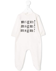 Комбинезон с логотипом Msgm kids