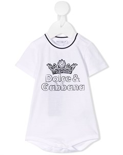 Боди с логотипом Dolce & gabbana kids