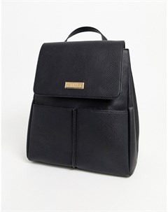 Черный рюкзак с карманом Carvela