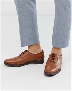 Светло коричневые кожаные оксфордские туфли Redfoot