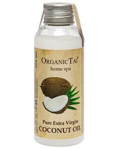 Масло чистое кокосовое холодного отжима 100 мл Organic tai
