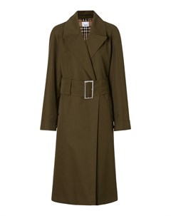Пальто с широким поясом и разрезами Burberry