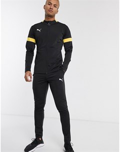 Черный спортивный костюм Football Puma
