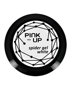 Паутинка гель для ногтей UV LED PRO spider gel white тон 02 5 мл Pink up