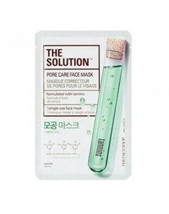 Маска для сужения пор The Solution Pore Care Face Mask The face shop (корея)