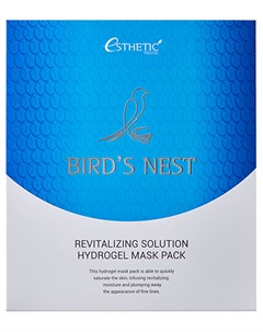 Маска Bird s Nest Revitalizing Hydrogel Mask Pack Гидрогелевая для Лица 5 шт Esthetic house