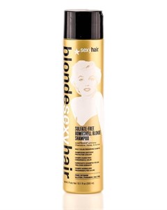 Шампунь Bombshell Blonde Shampoo для Сохранения Цвета без Сульфатов 300 мл Sexy hair