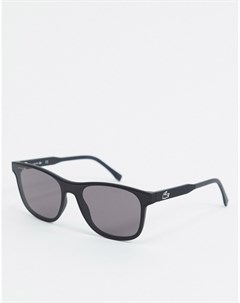 Черные солнцезащитные очки в квадратной оправе Sport Inspired Lacoste
