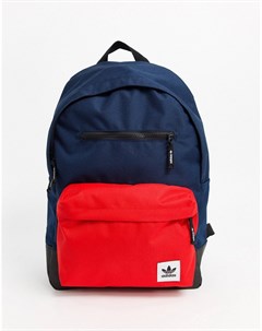 Темно синий рюкзак с логотипом Adidas originals
