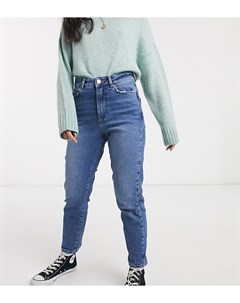 Синие джинсы в винтажном стиле New look petite