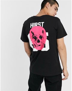 Черная футболка с принтом x Damien Hirst Les (art)ists