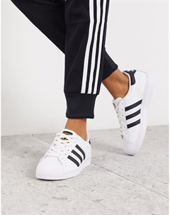 Черно белые кроссовки Superstar Adidas originals