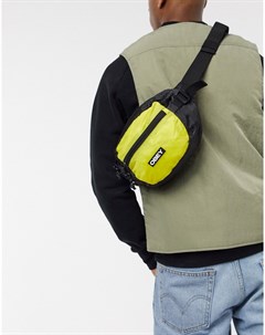 Желтая сумка кошелек на пояс Obey