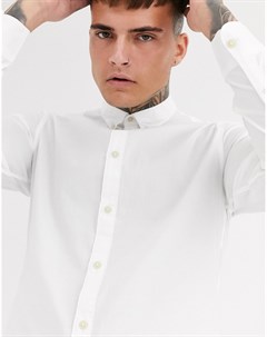 Белая оксфордская рубашка Celio