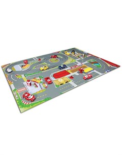 Игровой Коврик с 2 мя металлическими машинами серии Ferrari Kids 18 31279 Bburago