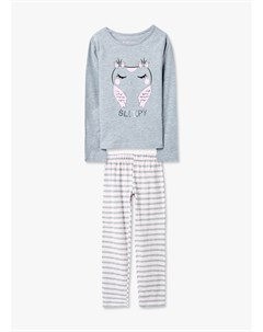 Пижама с принтом сова для девочек Funday