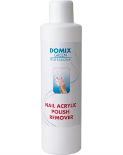 Nail Acrylic Polish Remover Жидкость Для Снятия Лака С Акриловых Ногтей 200 Мл Domix green professional