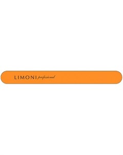 Пилка Color Для Ногтей Оранжевая Прямая 180180 500 Мл Limoni