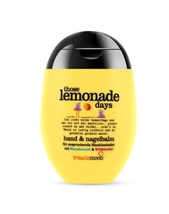 Those Lemonade Days Крем Для Рук Домашний Лимонад 75 Мл Treaclemoon