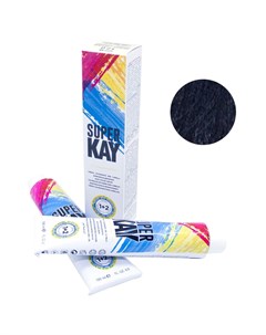 Super Kay Крем Краска Для Волос 1 Черный 180 Мл Kaypro