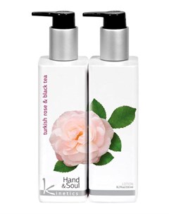 Hand Body Lotion Лосьон Для Рук И Тела Турецкая Роза И Черный Чай 250 Мл Kinetics