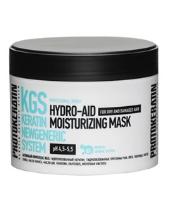 Hydro Aid Moisturizing Mask Экспресс Маска Увлажнение Для Жестких Сухих Волос 250 Мл Protokeratin