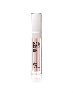 High Shine Lip Gloss Блеск Для Губ С Эффектом Влажных Губ 10 Молочно Розовый Перламутр Make up factory