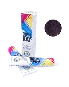 Super Kay Крем Краска Для Волос 5 8 Светло Каштановый Шоколад 180 Мл Kaypro