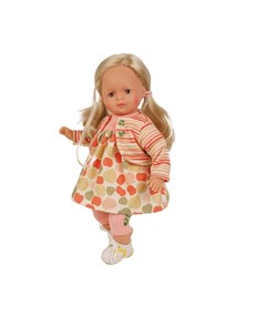 Кукла мягконабивная Ханна блондинка 36 см Schildkroet