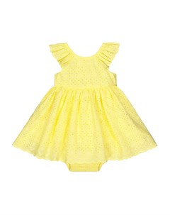 Платье ажурное и трусы в комплекте желтый Mothercare