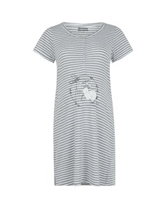 Ночная сорочка для беременных серый Mothercare