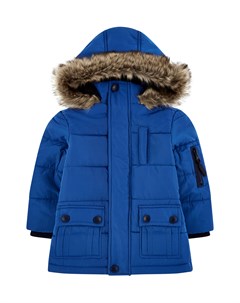 Пальто утепленное на трикотажной подкладке синий Mothercare