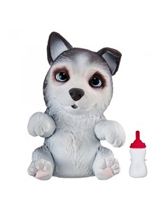 Интерактивная игрушка Сквиши щенок OMG Pets Хаски Little live pets