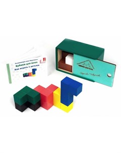 Деревянная игрушка Кубики для всех от Семьи Никитиных Ступеньки творчества