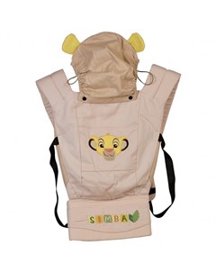 Рюкзак кенгуру Disney baby Король Лев с вышивкой Polini