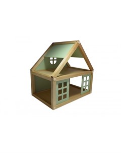 Деревянная игрушка Набор для конструирования Кукольный домик ДК 002 Мишка кострома