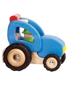 Деревянная игрушка Машинка Трактор Goki