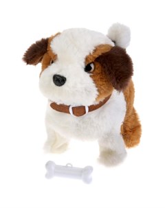 Интерактивная игрушка щенок Дружок с косточкой My friends