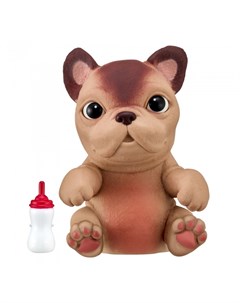 Интерактивная игрушка Cквиши щенок OMG Pets Французский бульдог Little live pets