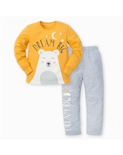 Пижама для мальчика брюки джемпер Медвежонок Kaftan