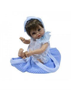 Кукла Posturitas в голубом чепчике 25 см Berjuan s.l.