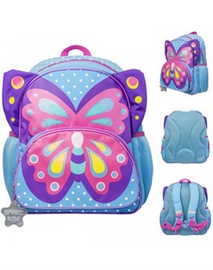 Рюкзак для девочки Jumbo Compact mini Pretty buterfly с вложением 33 5х30х19 см Tiger enterprise