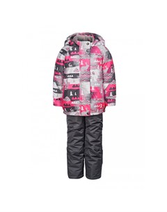 Комплект одежды для девочки Снежана куртка полукомбинезон Oldos