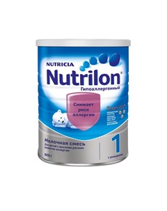 Молочная смесь PronutriPlus специальная гипоаллергенная 1 с 0 мес 800 г Nutrilon