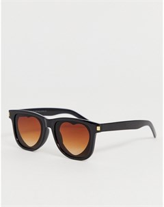 Солнцезащитные очки со стеклами в форме сердечек SVNX 7x
