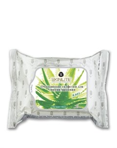Make Up Cleansing Tissues Aloe Салфетки Очищающие Для Снятия Макияжа Алоэ 30 Шт Skinlite