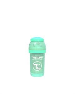 Бутылочка антиколиковая для кормления зеленый Twistshake
