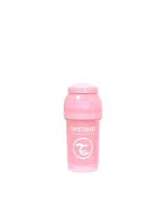 Бутылочка антиколиковая для кормления розовый Twistshake