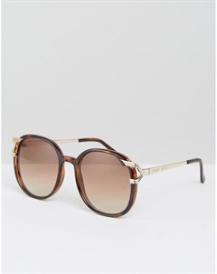 Круглые солнцезащитные очки в винтажном стиле Lovin Somedays