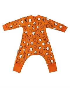 Комбинезон пижама на кнопках Яблоки Bambinizon